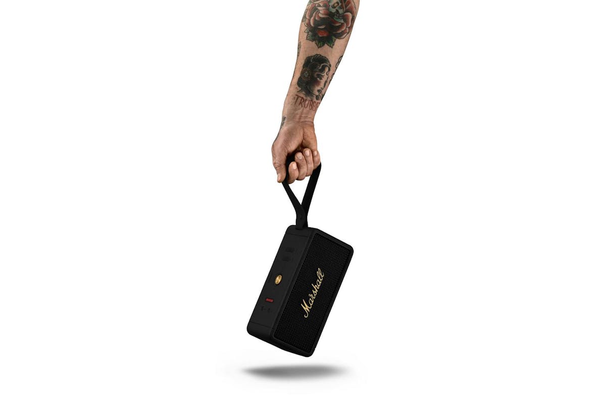 Marshall | Middleton | Portable Bluetooth Speaker| Black Brass 1006034-8