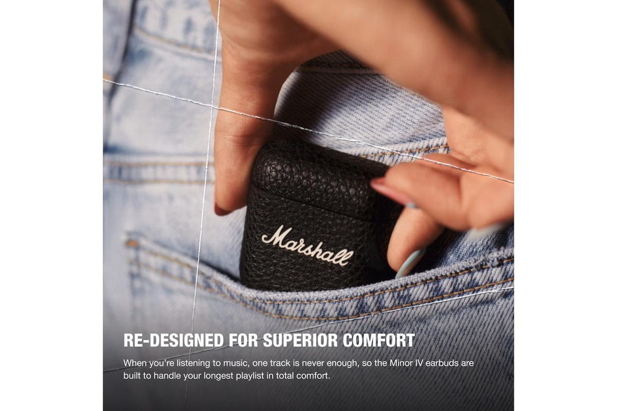 Marshall | Minor Iv True Wireless | Black 1006653-4