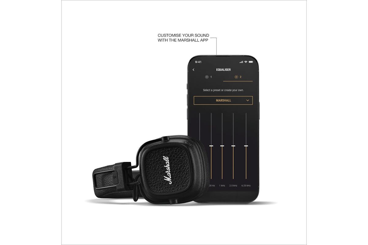 Marshall | Major V| Bluetooth | Black 1006832-9