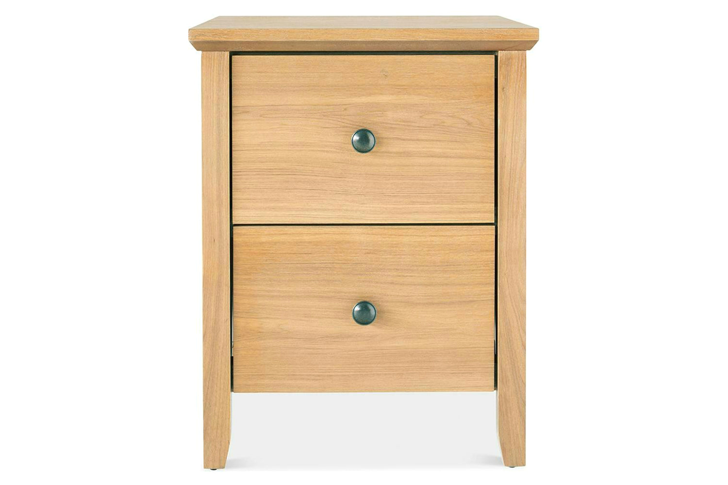 Ezra Bedside Locker | 2 Drawer | Ash