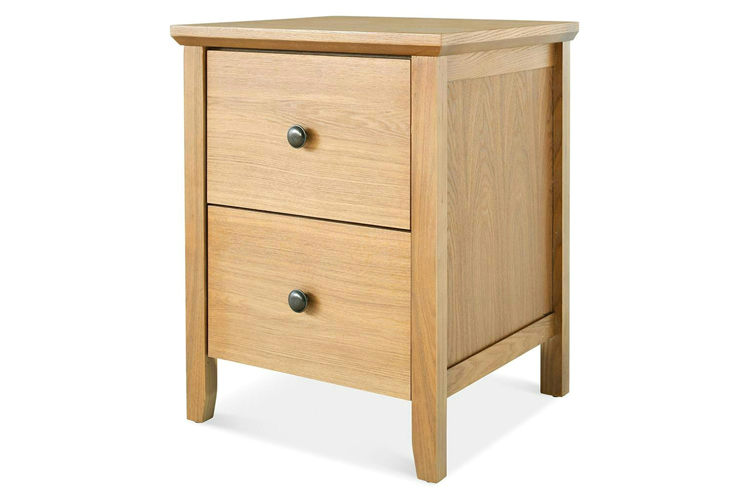 Ezra Bedside Locker | 2 Drawer | Ash-4