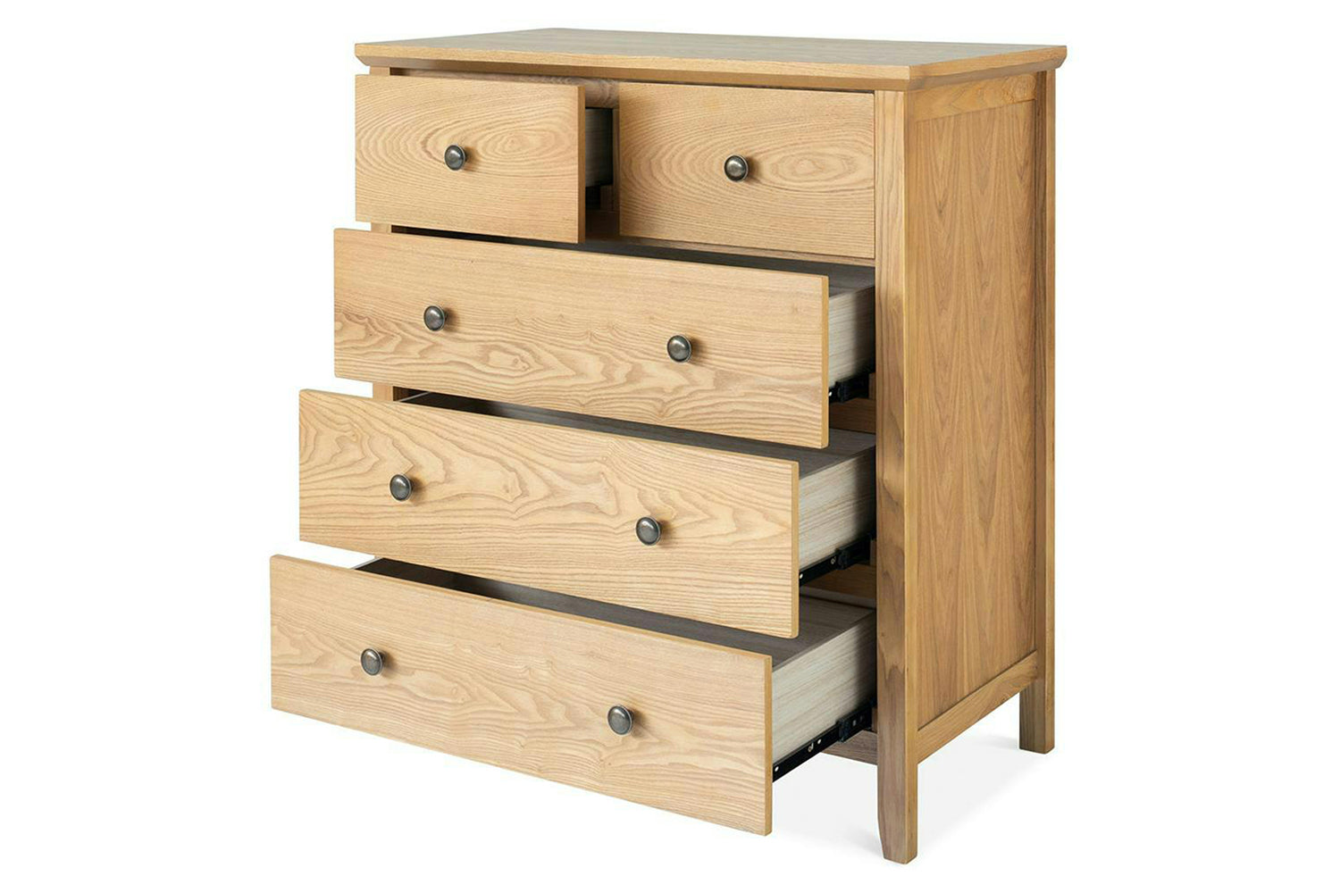 Ezra Chest Of Drawer | 5 Drawer | Ash-4