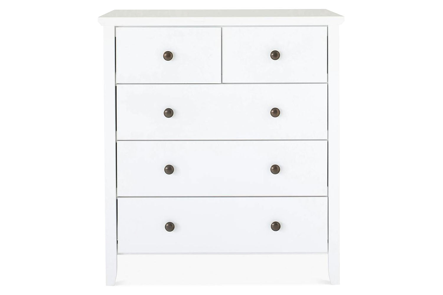 Ezra Chest Of Drawer | 5 Drawer | White
