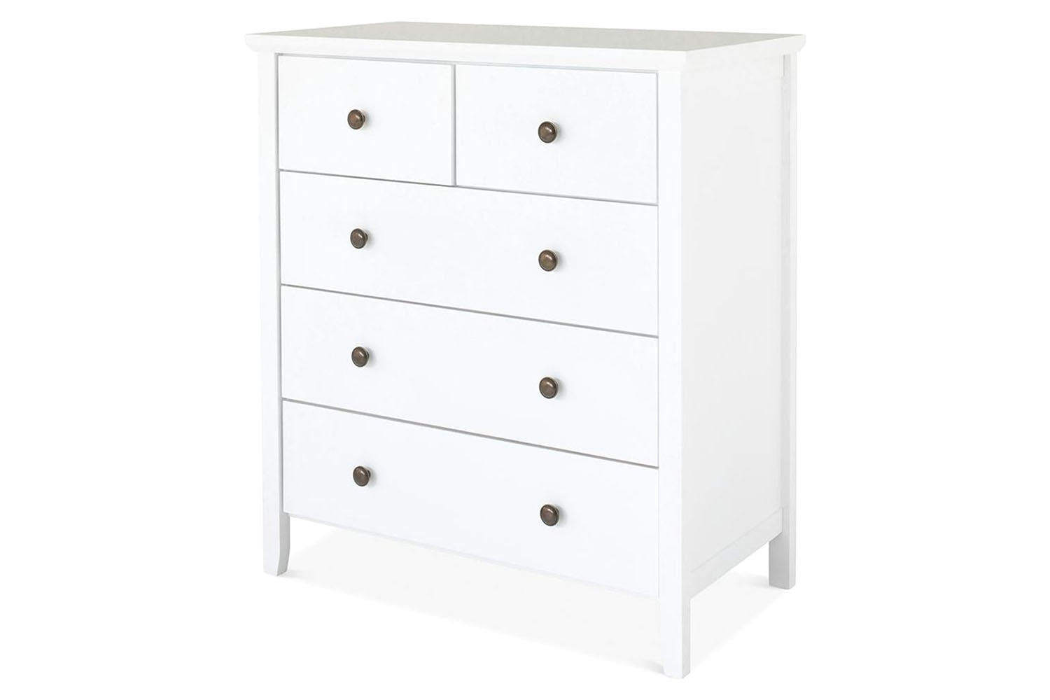 Ezra Chest Of Drawer | 5 Drawer | White-2