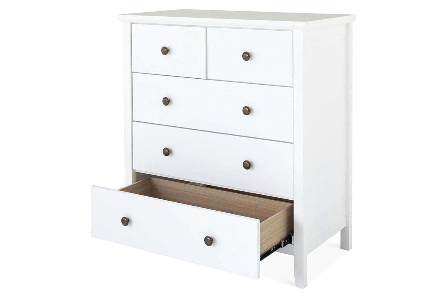 Ezra Chest Of Drawer | 5 Drawer | White-6