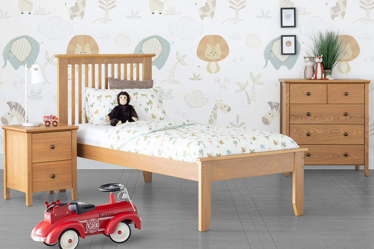 Ezra Bed Frame | Single | 3ft | Ash