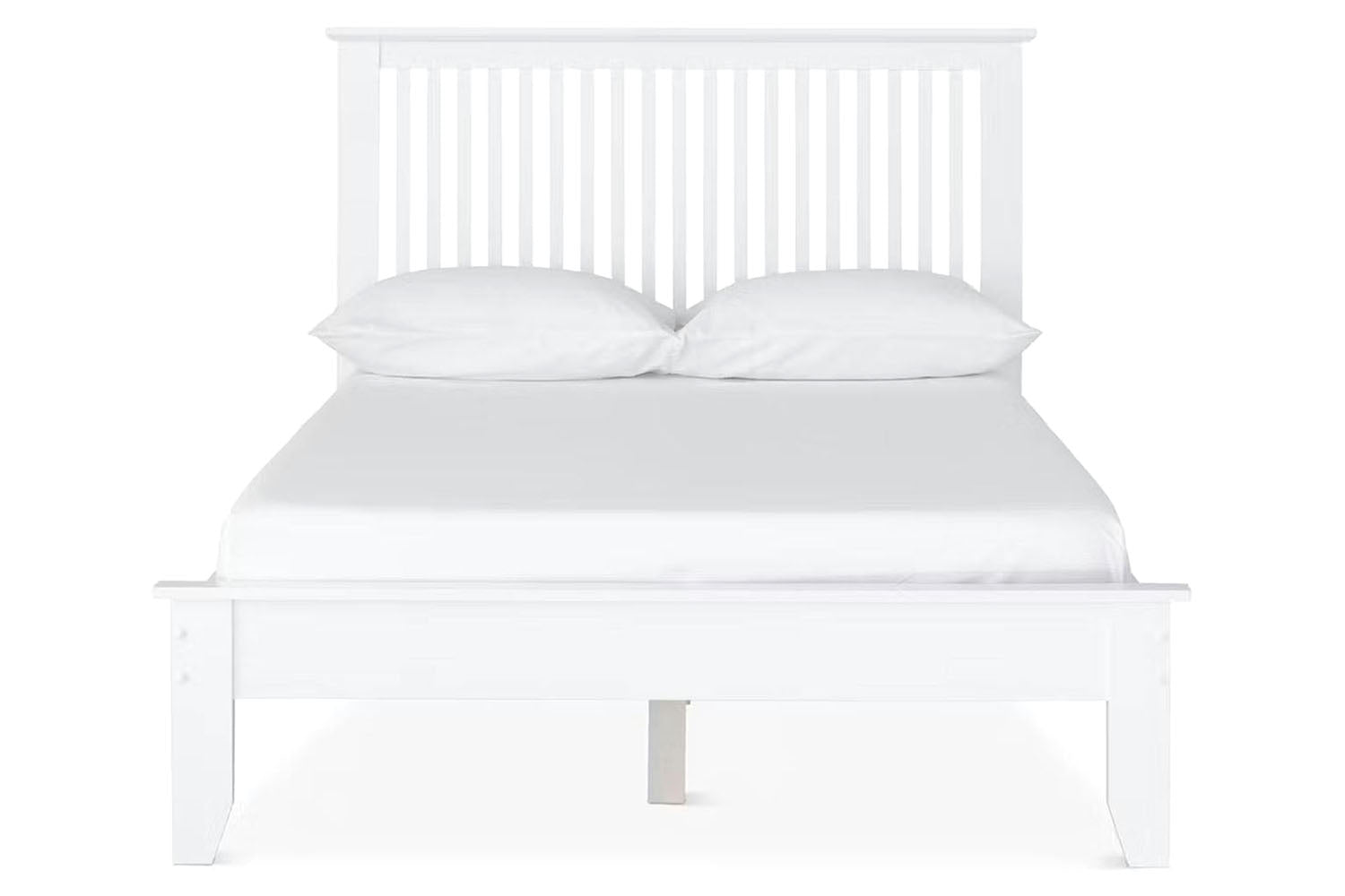 Ezra Bed Frame | Small Double | 4ft | White-2