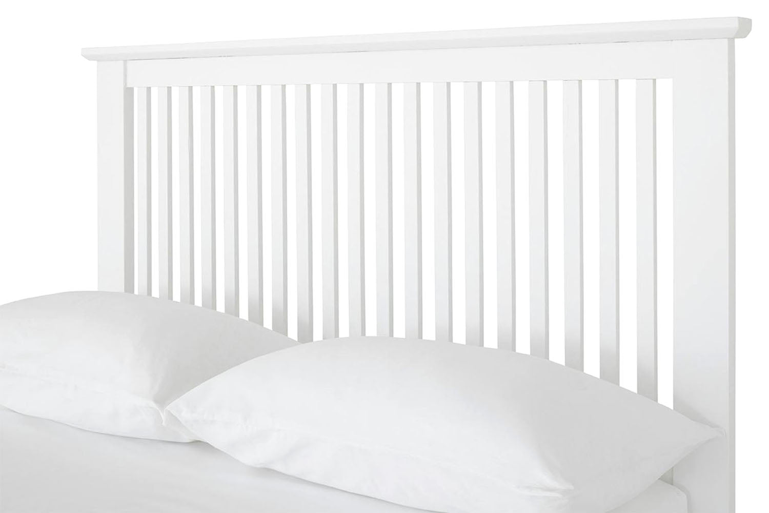 Ezra Bed Frame | Small Double | 4ft | White-4