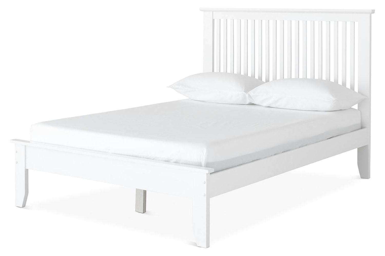 Ezra Bed Frame | Small Double | 4ft | White-6