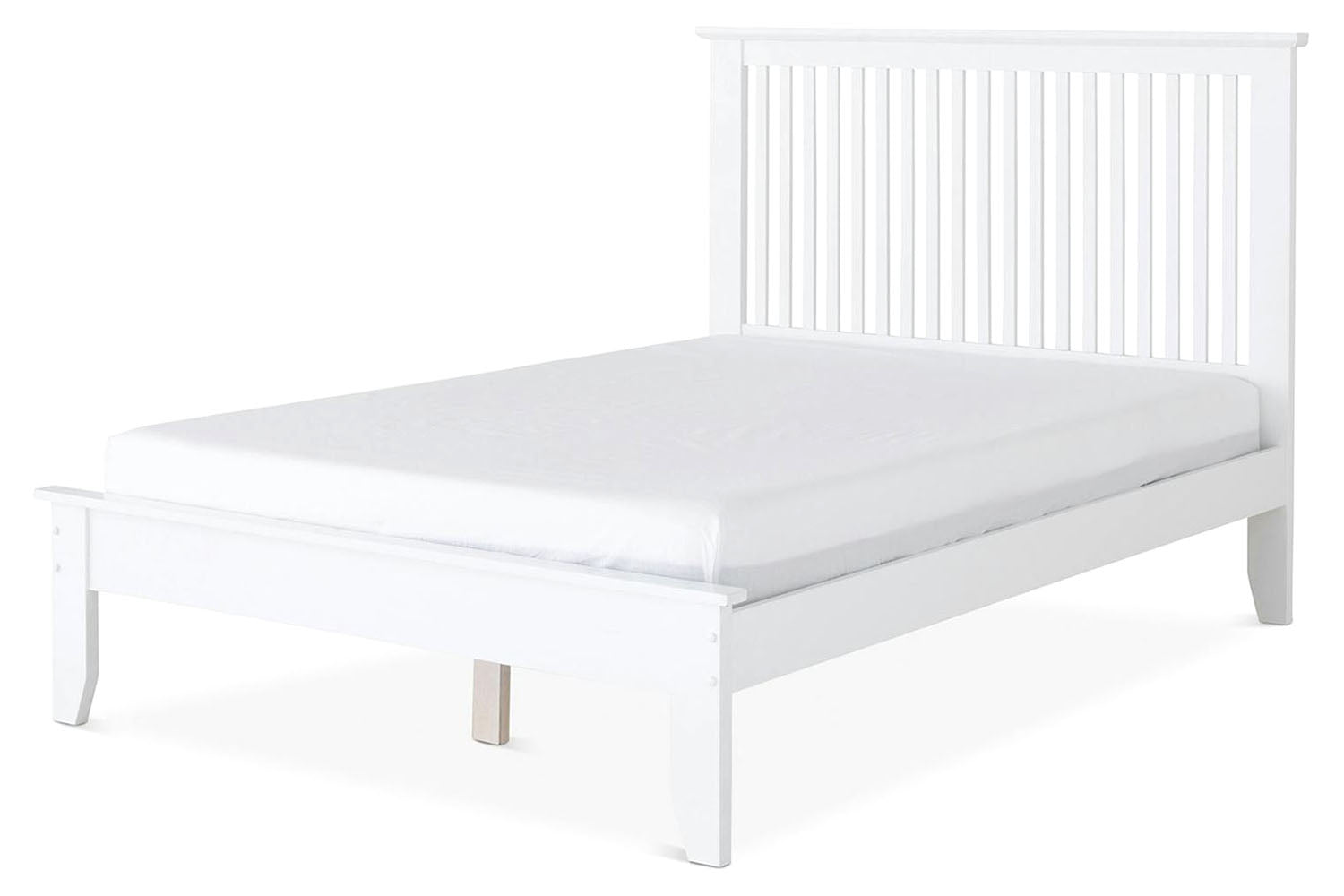 Ezra Bed Frame | Small Double | 4ft | White-7