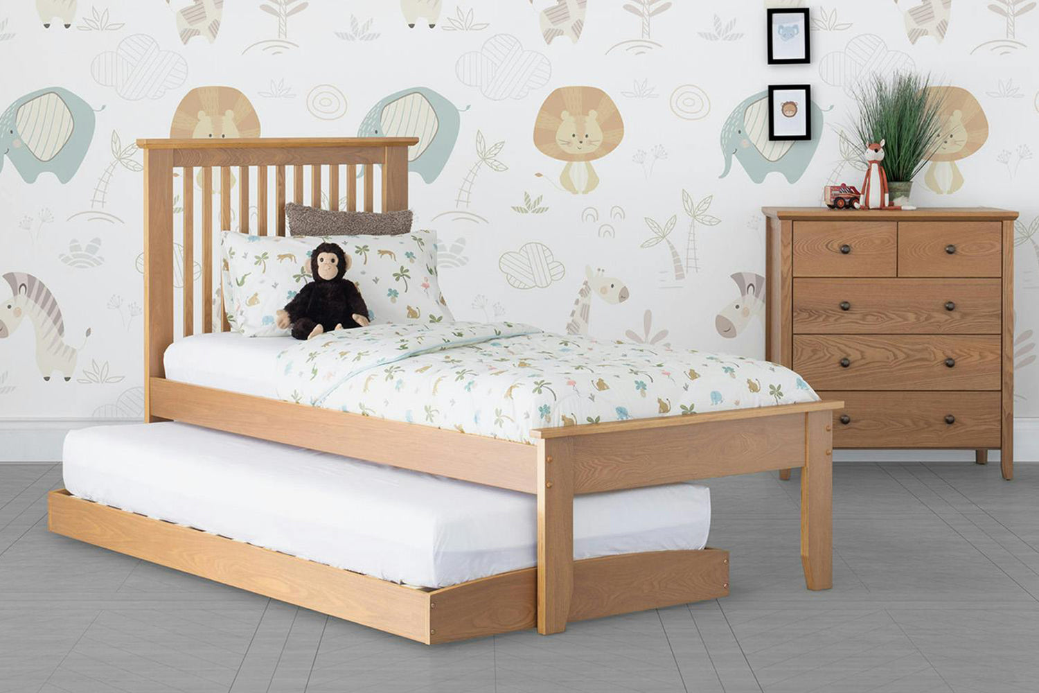 Ezra Trundle Guest Bed | Ash-2