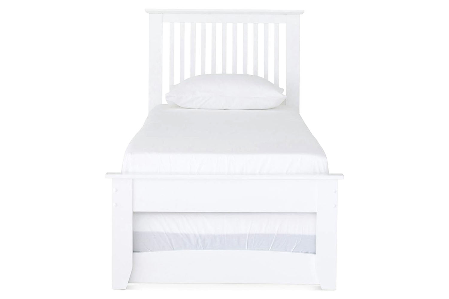 Ezra Trundle Guest Bed | White-5