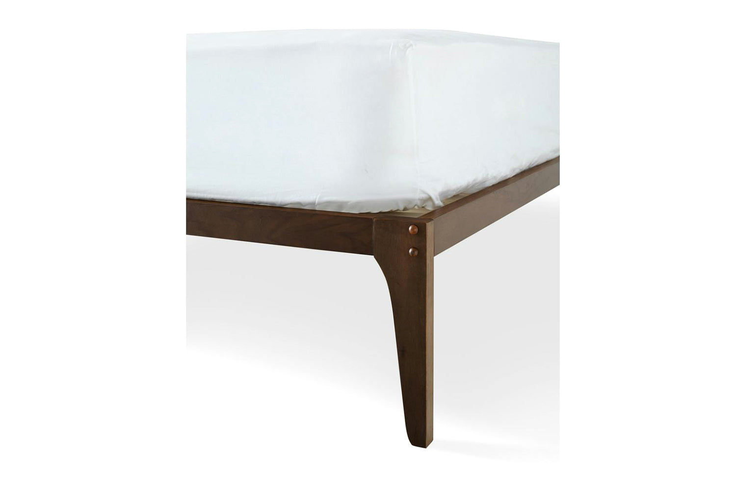Samuel Bed Frame | Double | 4ft6 | Walnut Effect-5