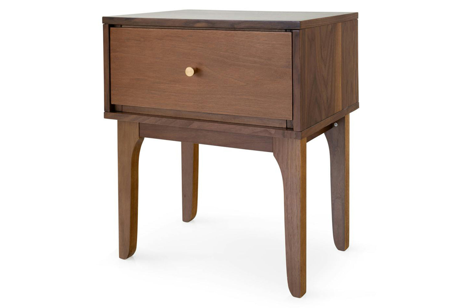 Samuel Bedside Table | 1 Drawer | Walnut Effect-4