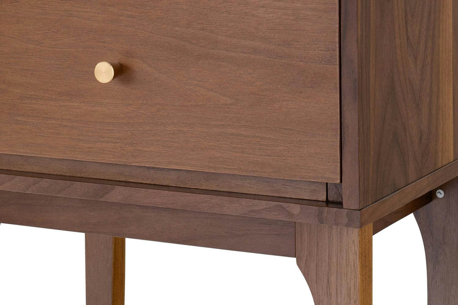 Samuel Bedside Table | 1 Drawer | Walnut Effect-5