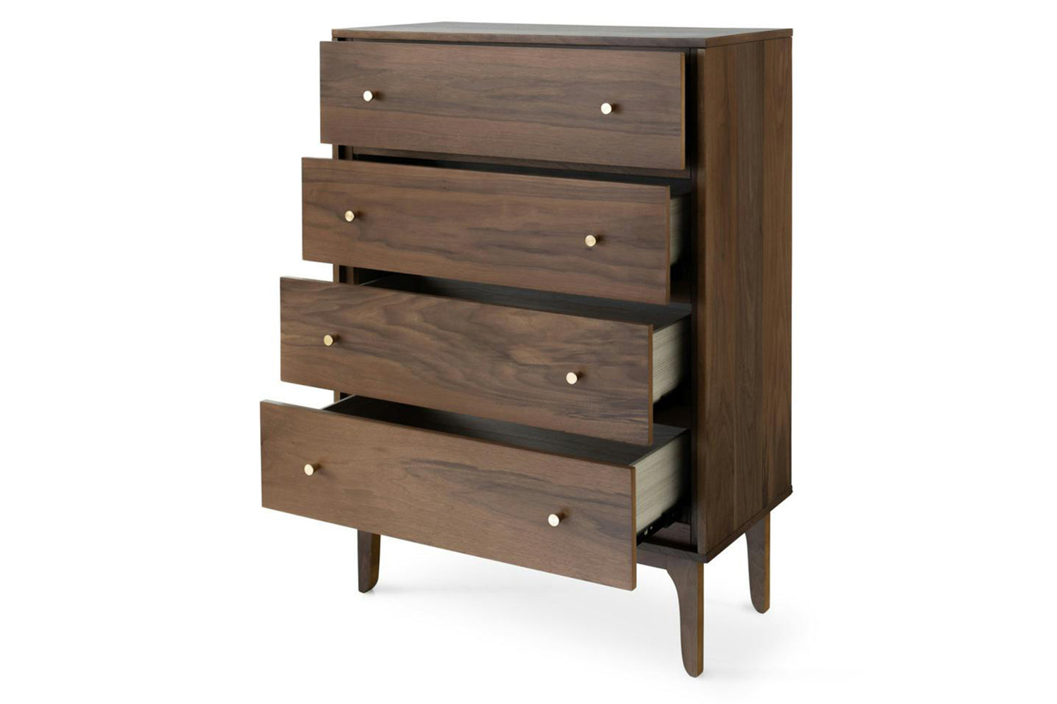 Samuel Chest Of Drawer | 4 Drawer | Walnut Effect-2