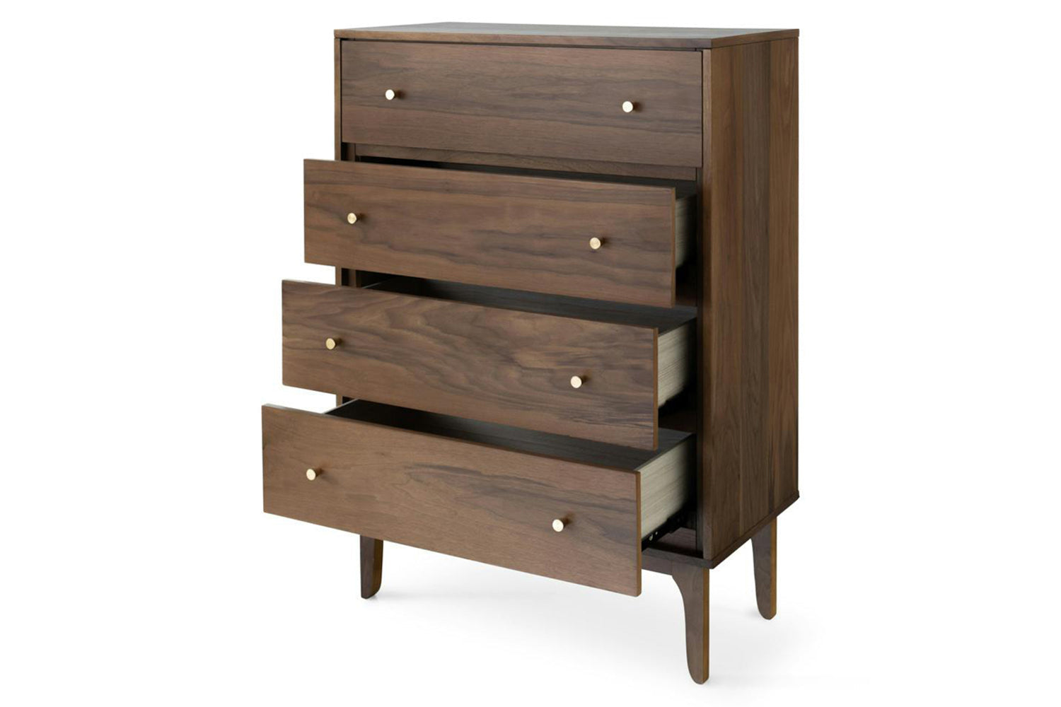 Samuel Chest Of Drawer | 4 Drawer | Walnut Effect-5