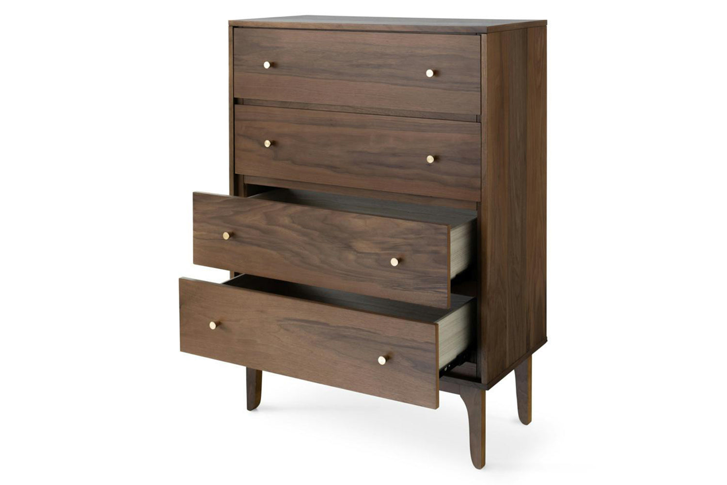 Samuel Chest Of Drawer | 4 Drawer | Walnut Effect-6