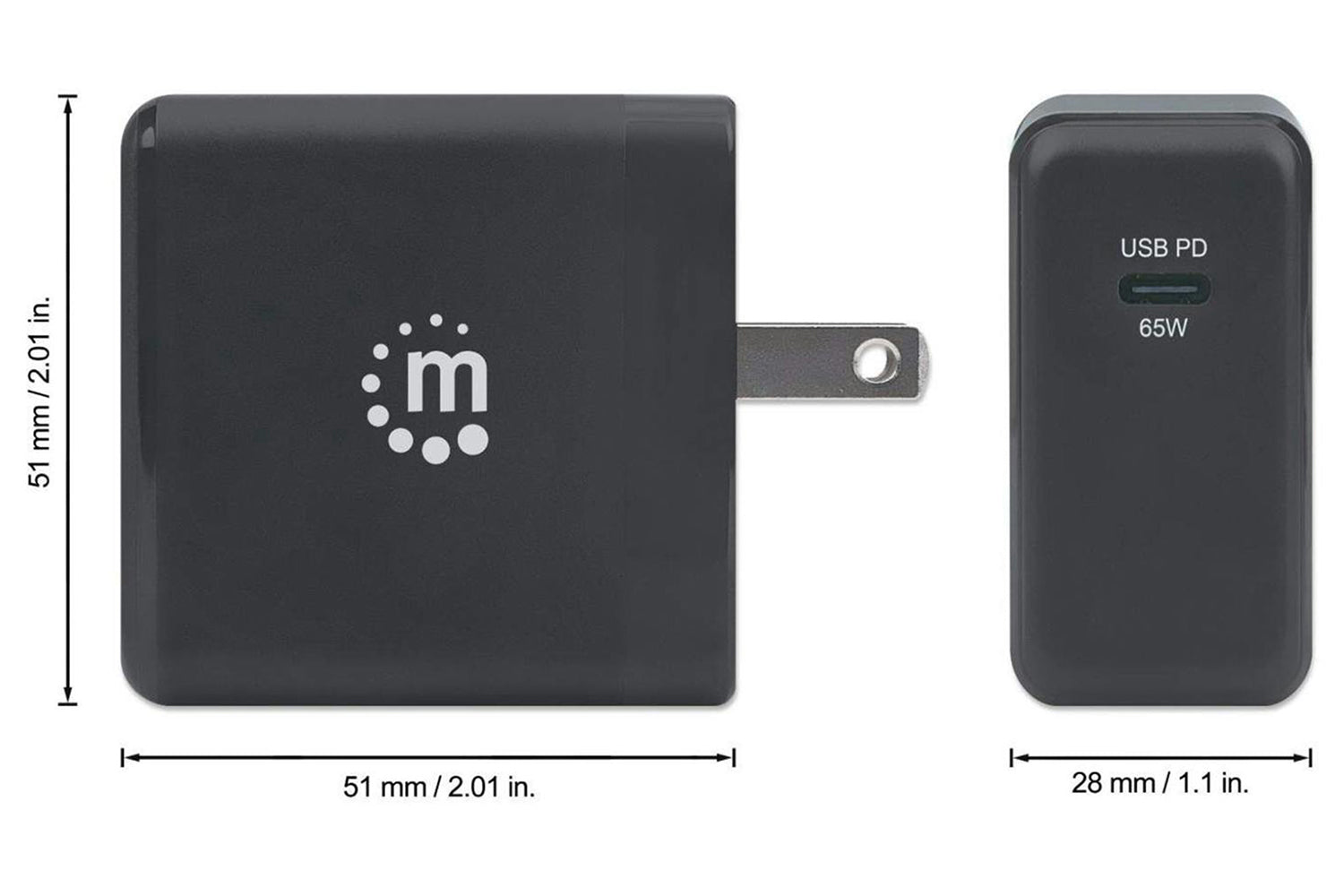 Manhattan 65 W GaN Tech Power Delivery Wall Charger-14