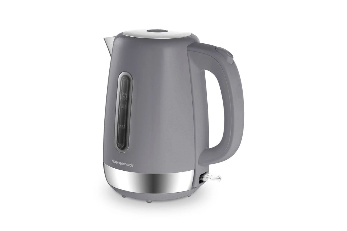 Morphy Richards 1.7L Equip Metallic Kettle | Grey | 102787-7
