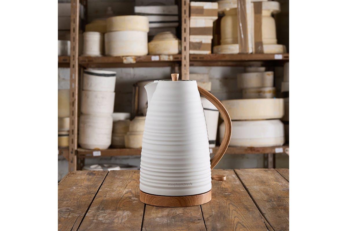 Morphy Richards Clay 1.7L Jug Kettle | 103102 | White-2