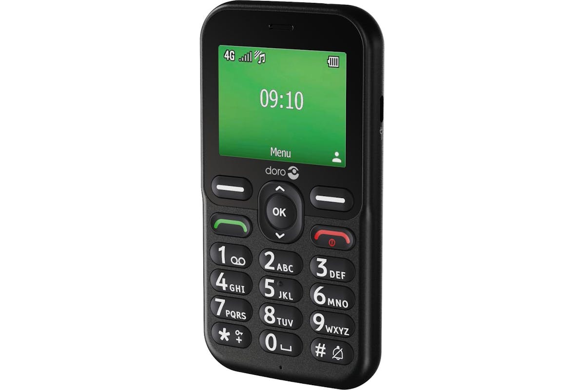 Doro Leva E10 Blk Oemsf | Easy To Use Feature Phone | Hearing Aid Compatible | 4g-9