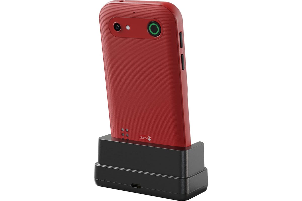 Doro Leva E10 Red Oemsf | Easy-to-use 4g Feature Phone | Red-9