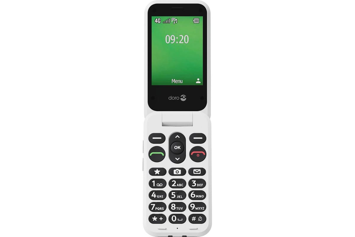 Doro Leva E22 Rdwh | Easy-to-use 4g Feature Phone | Hearing Aid Compatible | White