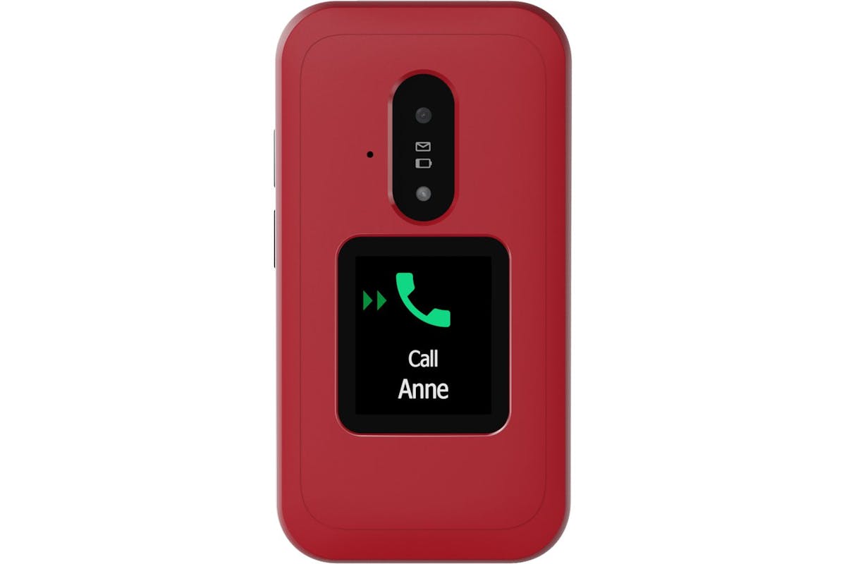Doro Leva E30 Rdwh Oemsf | Mobile Phone | Large Display | Red & White-3