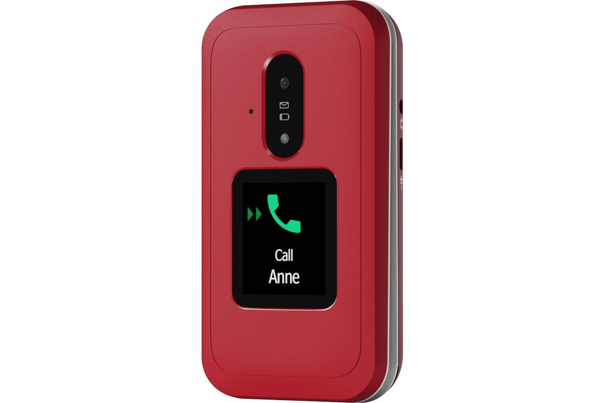 Doro Leva E30 Rdwh Oemsf | Mobile Phone | Large Display | Red & White-8