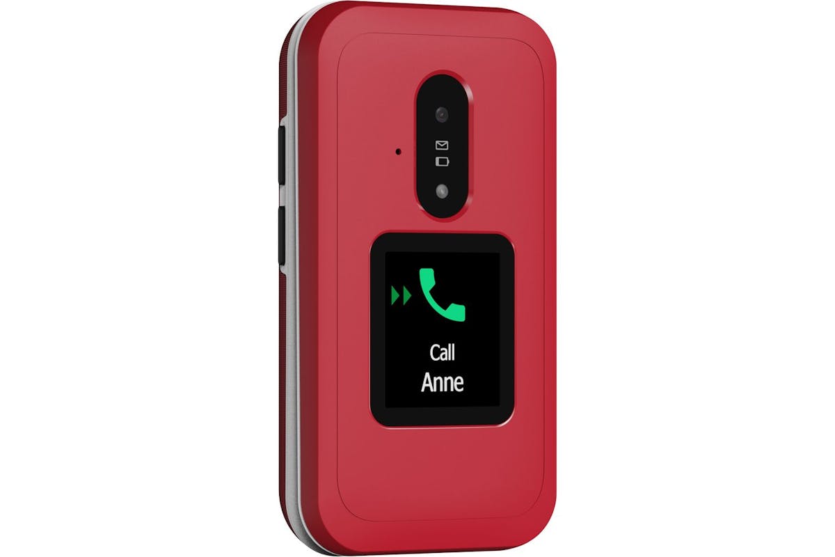 Doro Leva E30 Rdwh Oemsf | Mobile Phone | Large Display | Red & White-9