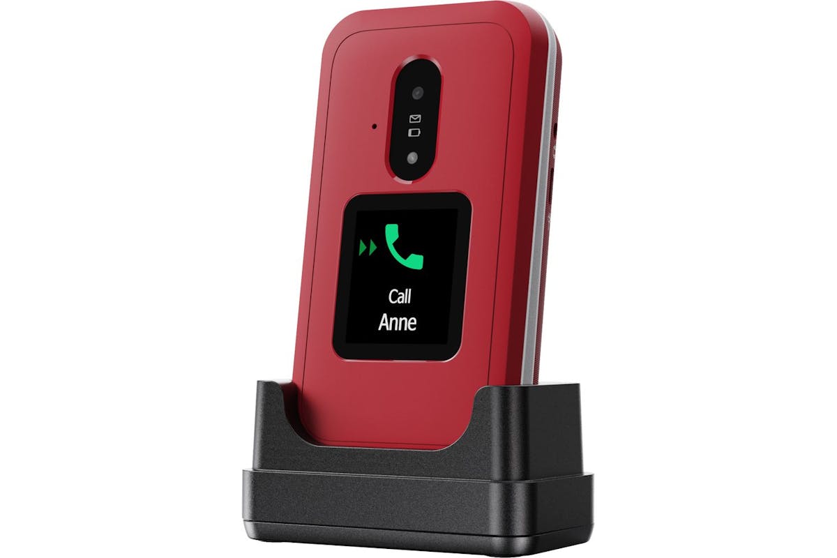 Doro Leva E30 Rdwh Oemsf | Mobile Phone | Large Display | Red & White-10