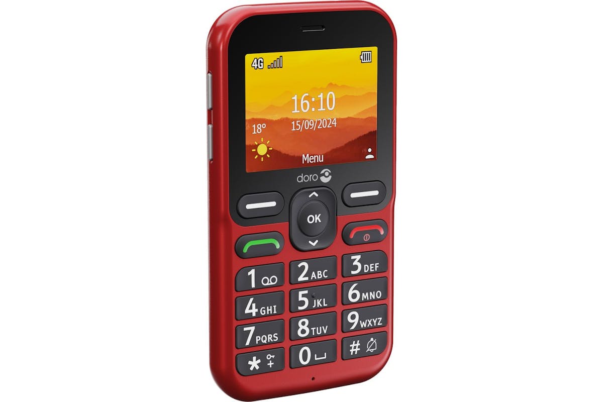Doro Leva L10 Red Oemsf | Basic 4g Bar Phone-6