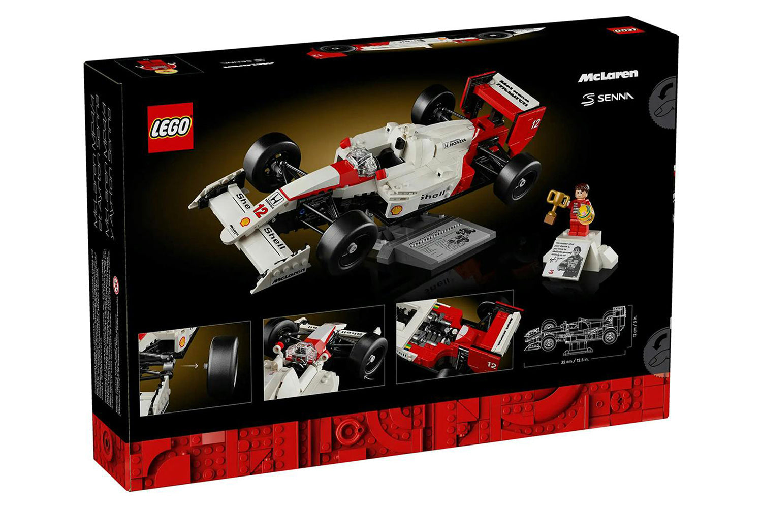 Lego McLaren MP4/4 & Ayrton Senna Building  Toys Set-10