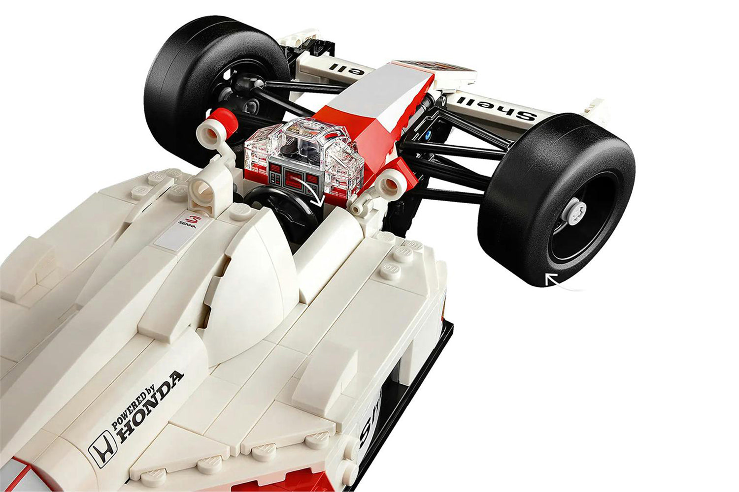 Lego McLaren MP4/4 & Ayrton Senna Building  Toys Set-7