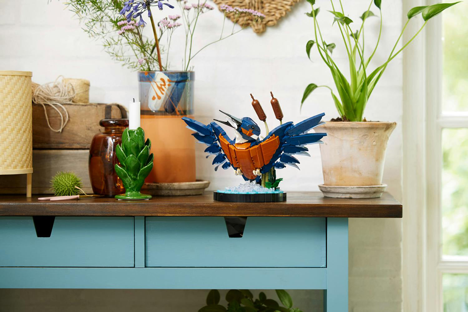 Lego Kingfisher Bird Building Toys Set-2