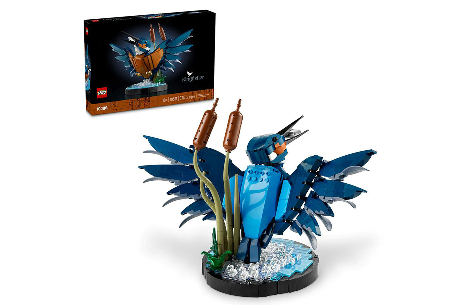 Lego Kingfisher Bird Building Toys Set-4