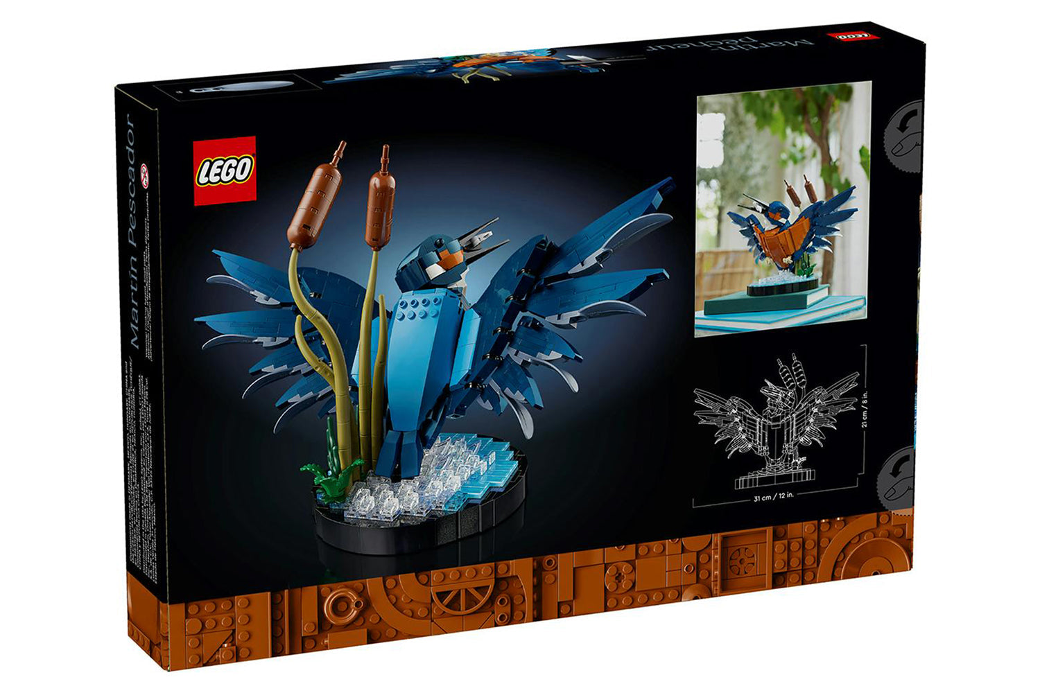 Lego Kingfisher Bird Building Toys Set-8