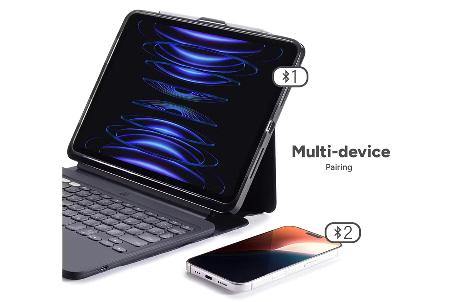 Zagg Pro Keys 2 11" iPad Air (M3) Detachable Keyboard & Case-6