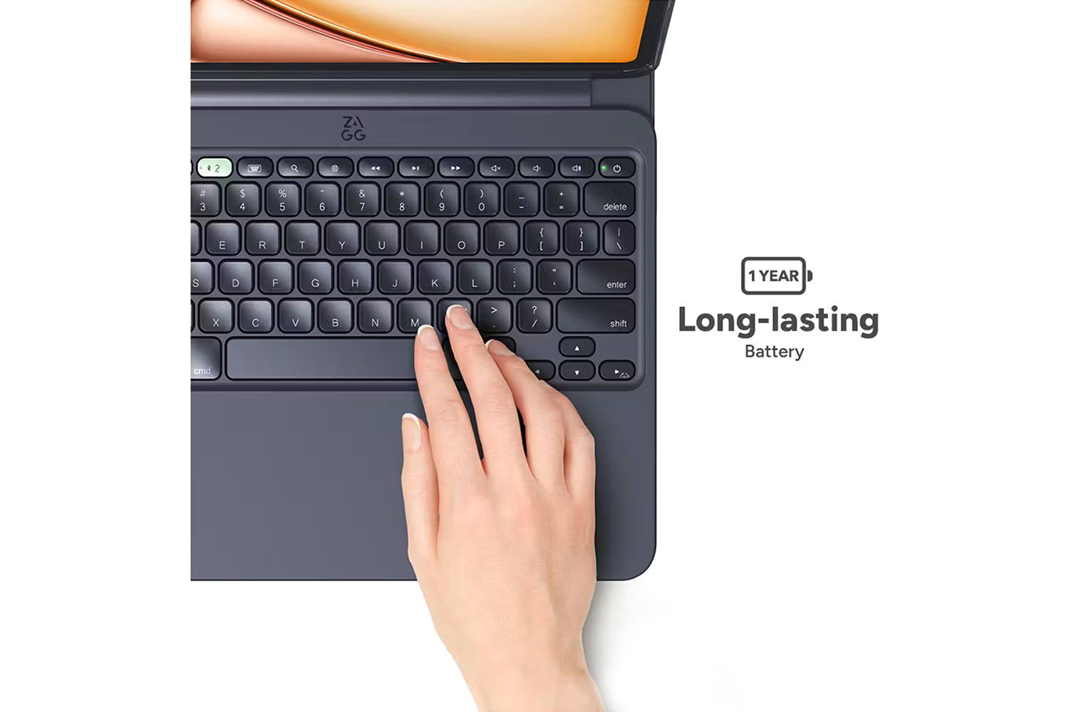 Zagg Pro Keys 2 13" iPad Air (M3) Detachable Keyboard & Case-6