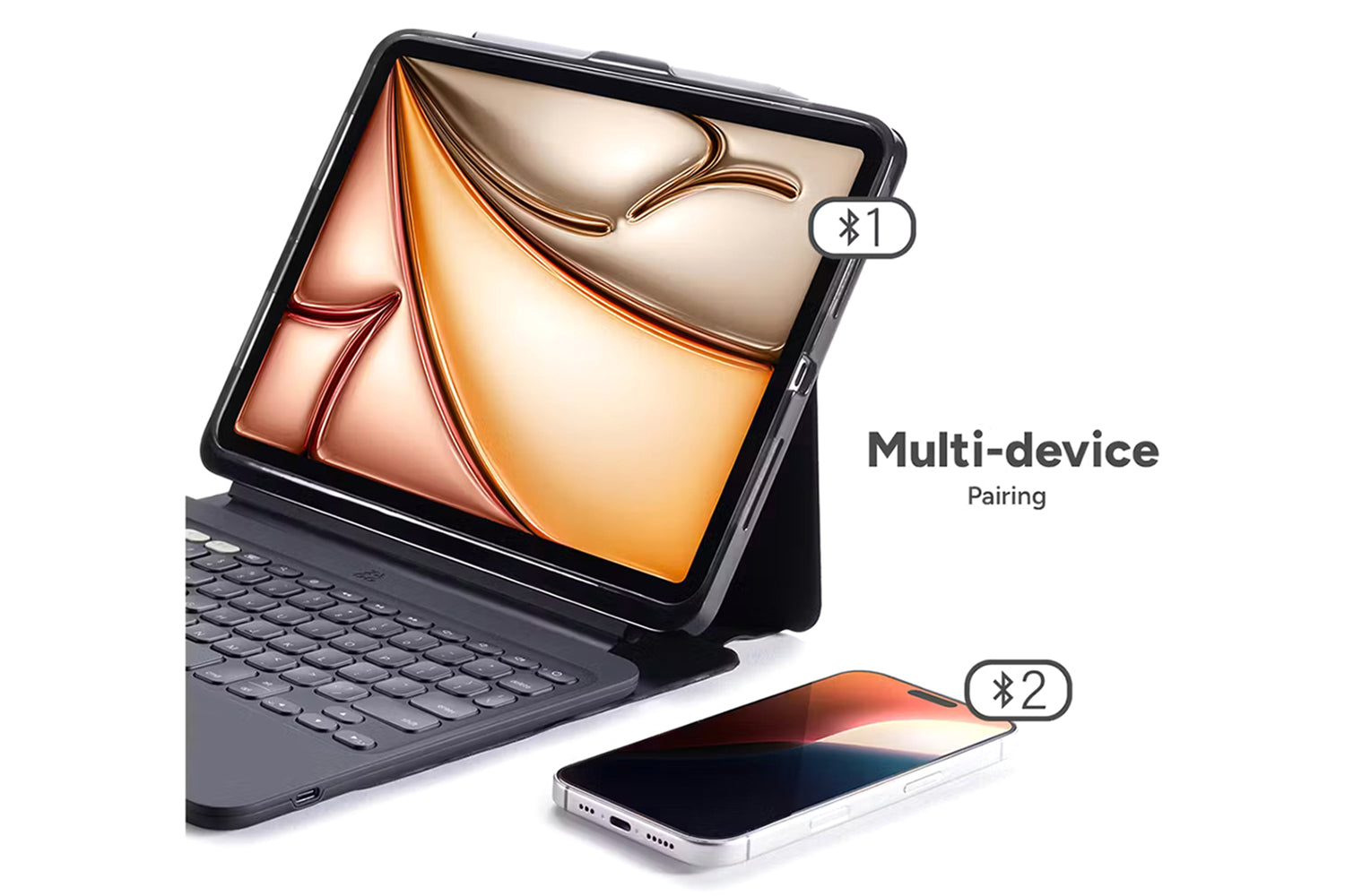 Zagg Pro Keys 2 13" iPad Air (M3) Detachable Keyboard & Case-8