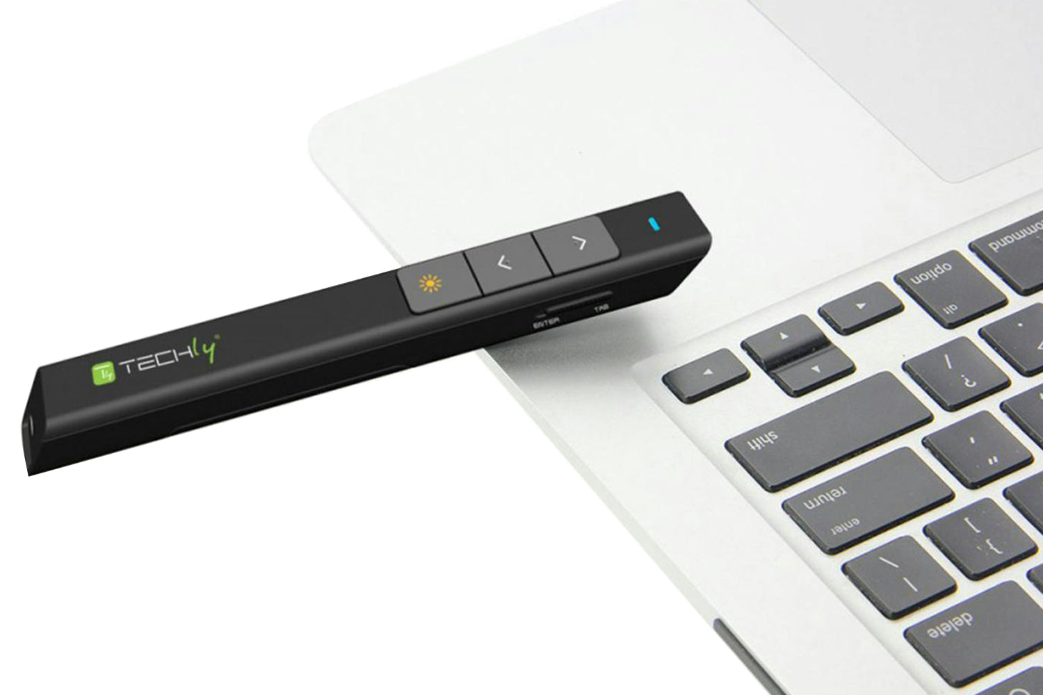 Techly Wireless Presenter with Integrated Laser Pointer | Black-3