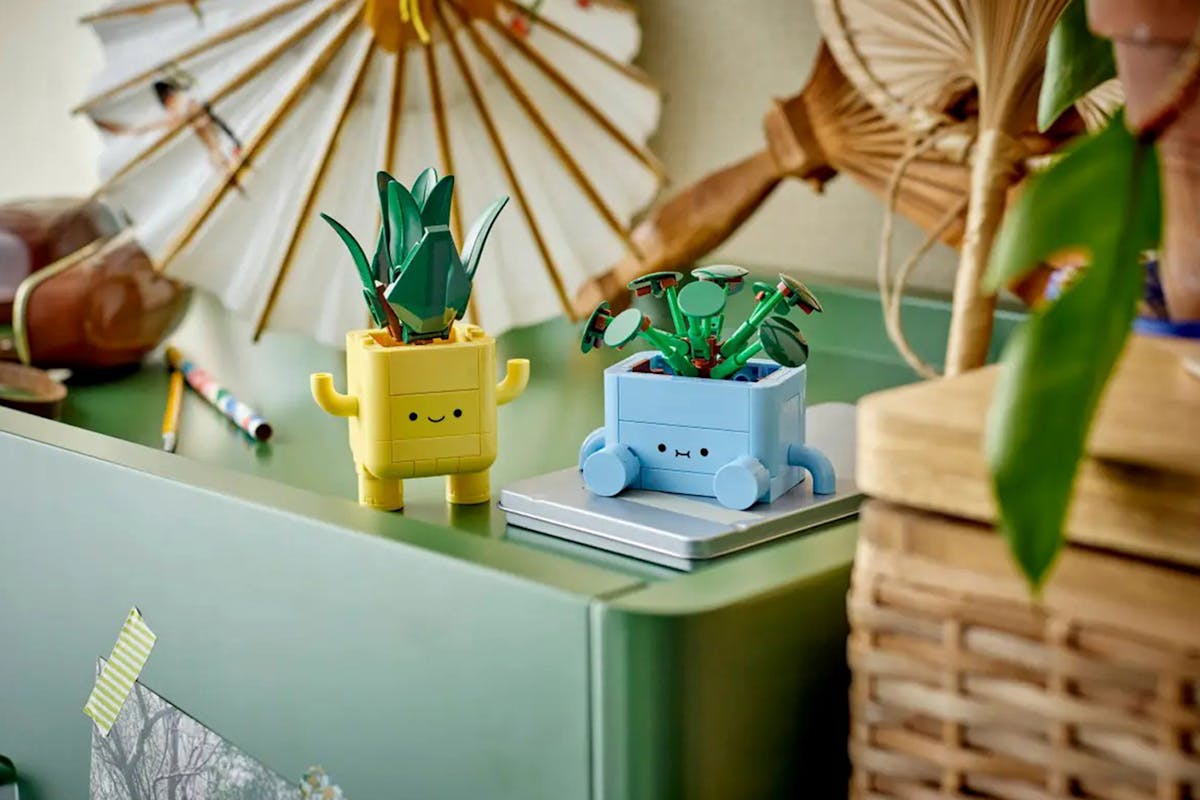 Lego The Botanical Collection Happy Plants Toy Set-4