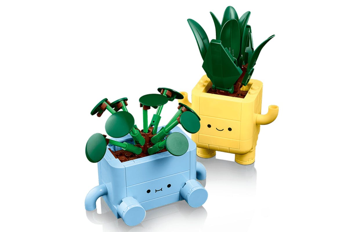 Lego The Botanical Collection Happy Plants Toy Set-5