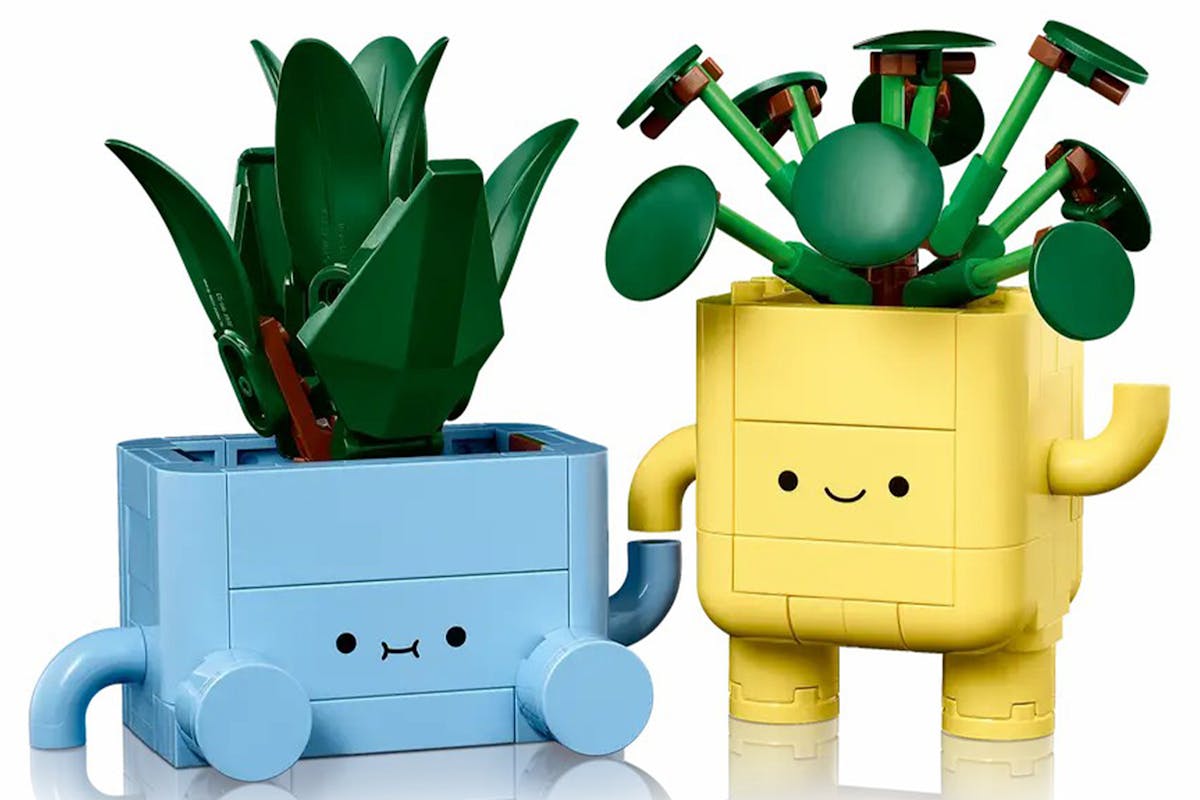 Lego The Botanical Collection Happy Plants Toy Set-7