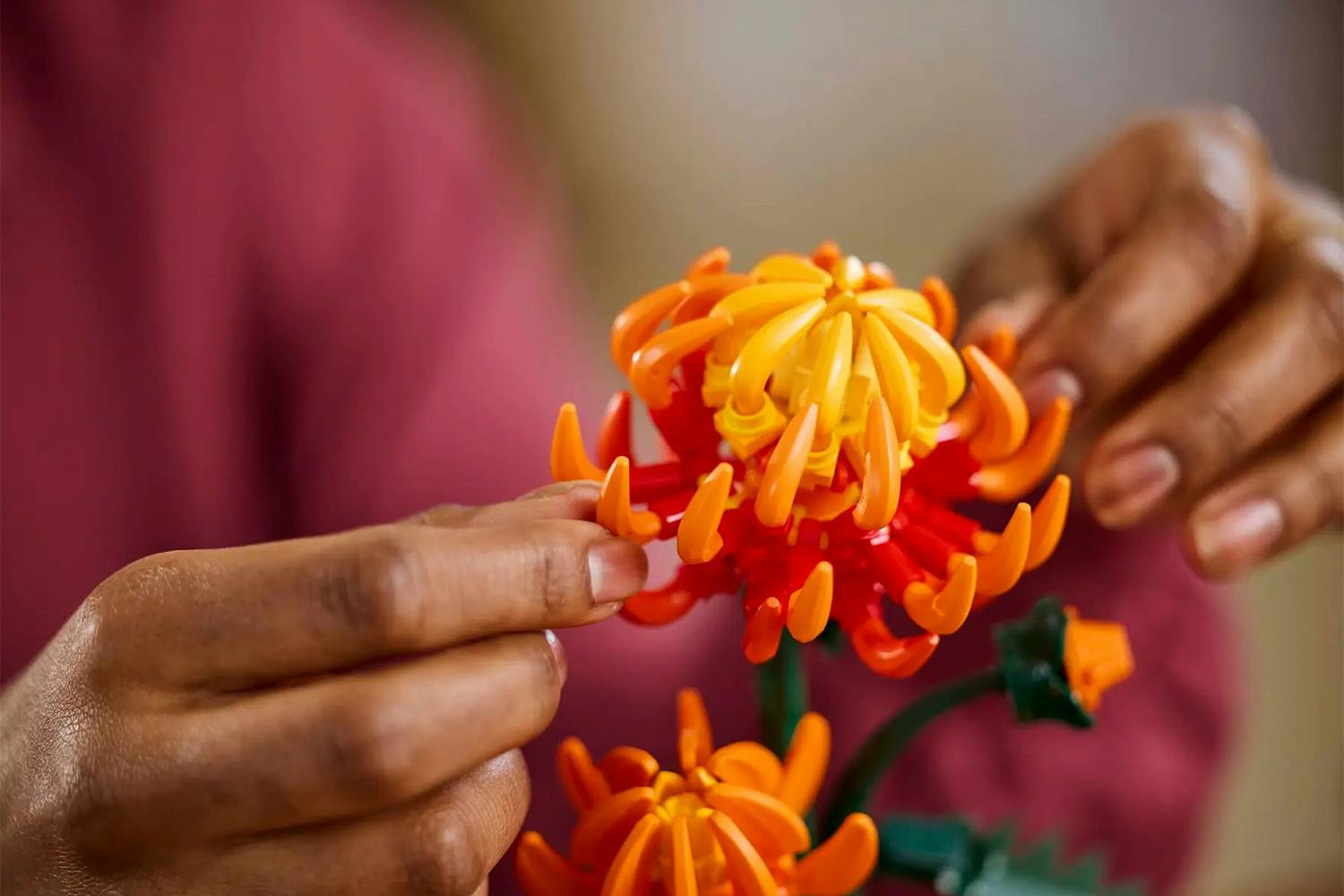 Lego Chrysanthemum Building Toys Set-5