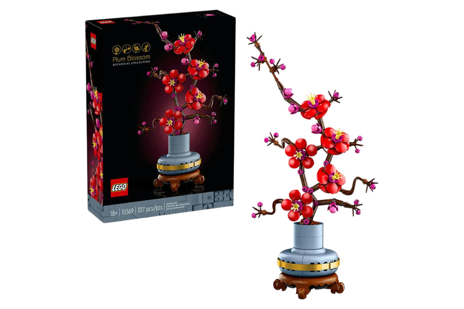 Lego Plum Blossom Building Set-10