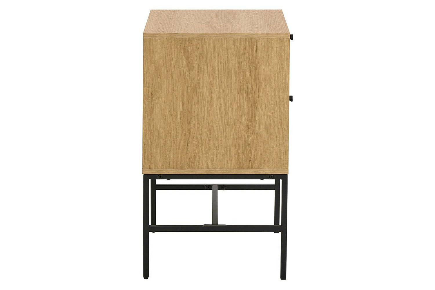 Albany Bedside Locker | 2 Drawer | Oak Effect-6