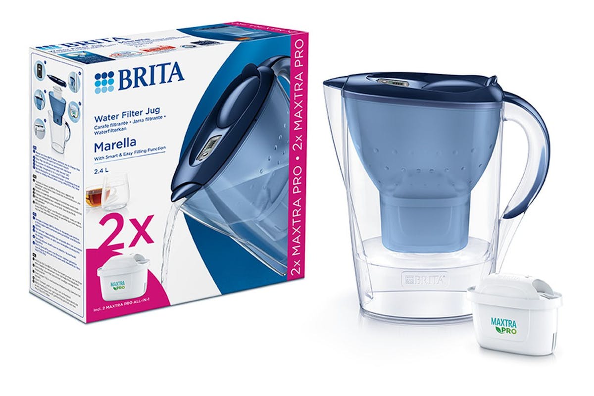 Brita Marella Water Filter Jug | Blue | 2.4 Litre
