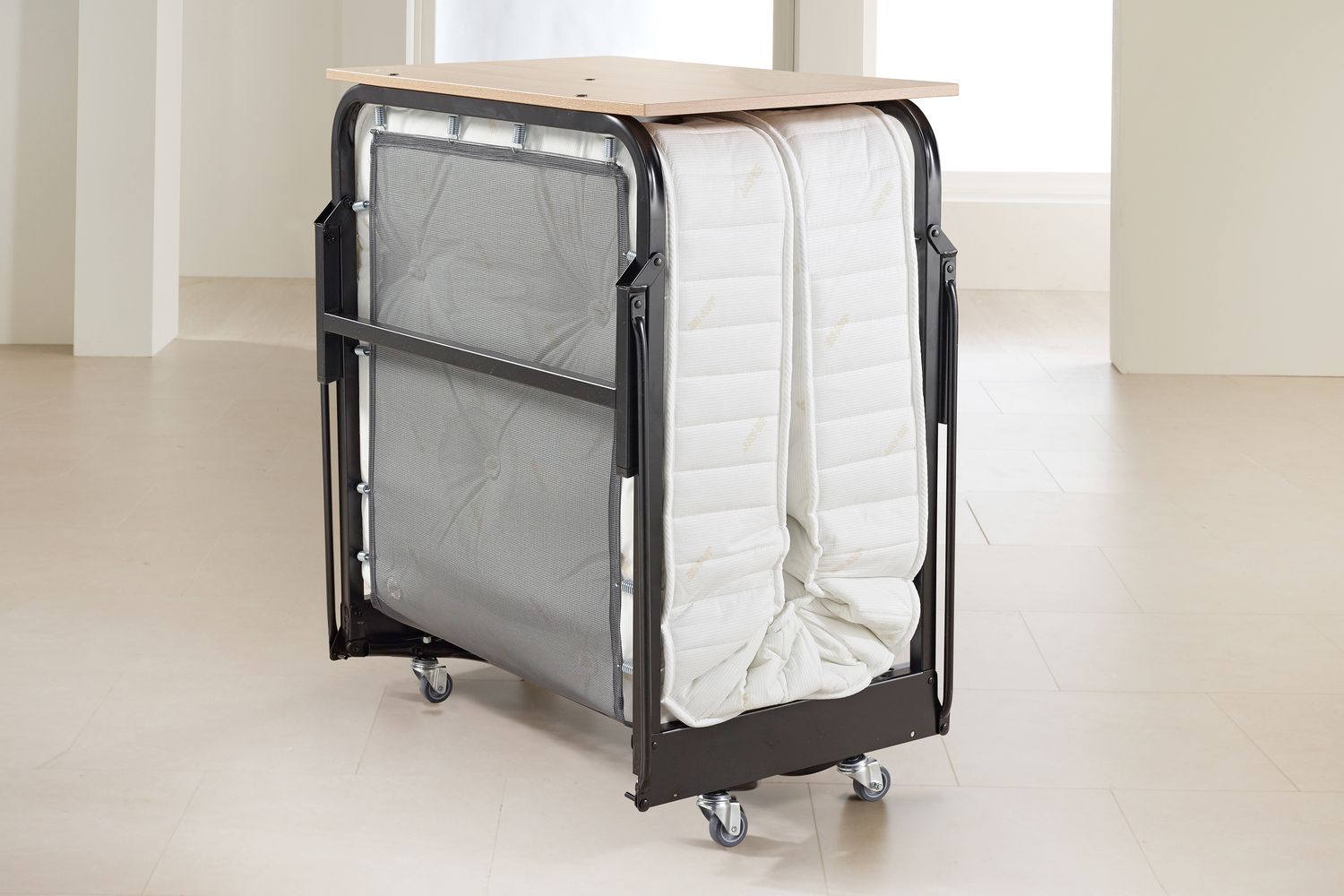 JAY-BE Crown Premier Folding Bed | Single | Steel Frame | Luxury Mattress-2